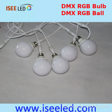 E27 Mentol LED Kalis Air Dinamik DMX 512 Kawalan